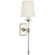 Classic LED Wall Sconce in Polished Nickel (268|CHD 2818PN-L)