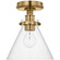 Parkington LED Flush Mount in Antique-Burnished Brass (268|CHC 4525AB-CG)