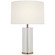 Lineham LED Accent Lamp in Crystal and Hand-Rubbed Antique Brass (268|ARN 3023CG/HAB-L-CL)