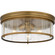 Quoizel Flush Mount Three Light Flush Mount in Weathered Brass (10|QFL6743WS)