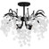 Maple Four Light Semi Flush Mount in Earth Black (10|MAP1720EK)