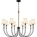 Bayside Eight Light Chandelier in Matte Black (10|BYL5039MBK)