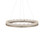 Pleiades One Light Chandelier in Contemporary Silver Leaf/Contemporary Silver/Clear (142|9000-1220)