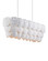 Tulum Five Light Chandelier in White/Sugar White (142|9000-1203)