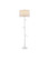 One Light Floor Lamp in Gesso White (142|8000-0158)