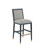 Santos Bar Stool in Vintage Navy/Satin Brass (142|7000-0922)