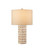 Aarna One Light Table Lamp in Natural/Ivory (142|6000-0955)