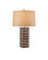 Aarna One Light Table Lamp in Natural/Black (142|6000-0954)