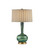 Lamartine One Light Table Lamp in Green/Antique Brass (142|6000-0925)