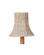 Bell Chandelier Shade in Whitewash (142|0900-0040)