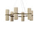 Sinclair Chandelier in Antique Brass (515|2192-79)