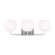 Rory Three Light Vanity in Brushed Steel (1|GLV1013EN3/BS)