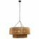 Creighton Three Light Chandelier in Vintage Brass/Blackened Iron (314|DMI14)