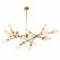 Ember 16 Light Chandelier in Antique Brass/Matte Swirl (314|DLC22)