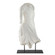 Decilia Sculpture in Matte White Plaster/English Bronze (314|ASC21)