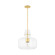 Lumi One Light Pendant in Aged Brass (428|H902701L-AGB)