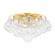 Mimi Six Light Flush Mount in Aged Brass (428|H711506A-AGB)