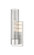 Downtown Urban One Light Wall Sconce in Satin Nickel (405|617-1W-SN-G617-11SM)