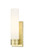 Downtown Urban One Light Wall Sconce in Antique Brass (405|617-1W-AB-G617-11SWH)
