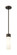 Downtown Urban One Light Mini Pendant in Oil Rubbed Bronze (405|617-1S-OB-G617-8WH)