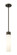 Downtown Urban One Light Mini Pendant in Oil Rubbed Bronze (405|617-1S-OB-G617-11WH)