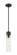 Downtown Urban One Light Mini Pendant in Oil Rubbed Bronze (405|617-1S-OB-G617-11SDY)