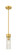Downtown Urban One Light Mini Pendant in Brushed Brass (405|617-1S-BB-G617-8SCL)