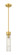 Downtown Urban One Light Mini Pendant in Brushed Brass (405|617-1S-BB-G617-11SCL)