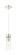 Downtown Urban One Light Mini Pendant in Polished Nickel (405|617-1P-PN-G617-8CL)