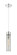 Downtown Urban One Light Mini Pendant in Polished Chrome (405|617-1P-PC-G617-11SM)