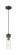 Downtown Urban One Light Mini Pendant in Oil Rubbed Bronze (405|617-1P-OB-G617-8SDY)