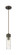 Downtown Urban One Light Mini Pendant in Oil Rubbed Bronze (405|617-1P-OB-G617-8DE)