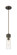 Downtown Urban One Light Mini Pendant in Oil Rubbed Bronze (405|617-1P-OB-G617-8CL)