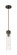 Downtown Urban One Light Mini Pendant in Oil Rubbed Bronze (405|617-1P-OB-G617-11CL)