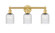 Edison Three Light Bath Vanity in Satin Gold (405|616-3W-SG-G559-5SDY)