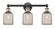 Edison Three Light Bath Vanity in Black Antique Brass (405|616-3W-BAB-G559-5ME)
