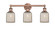 Edison Three Light Bath Vanity in Antique Copper (405|616-3W-AC-G559-5ME)