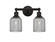 Edison Two Light Bath Vanity in Oil Rubbed Bronze (405|616-2W-OB-G559-5SM)