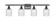 Ballston Four Light Bath Vanity in Oil Rubbed Bronze (405|516-4W-OB-G559-5SDY)