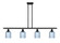 Ballston Four Light Island Pendant in Matte Black (405|516-4I-BK-G559-5BL)