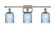 Ballston Three Light Bath Vanity in Polished Nickel (405|516-3W-PN-G559-5BL)