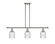 Ballston Three Light Island Pendant in Polished Nickel (405|516-3I-PN-G559-5SDY)