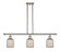 Ballston Three Light Island Pendant in Polished Nickel (405|516-3I-PN-G559-5ME)