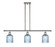 Ballston Three Light Island Pendant in Polished Nickel (405|516-3I-PN-G559-5BL)