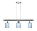 Ballston Three Light Island Pendant in Polished Chrome (405|516-3I-PC-G559-5BL)