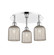 Ballston Three Light Semi-Flush Mount in Polished Chrome (405|516-3C-PC-G559-5ME)