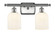 Ballston Two Light Bath Vanity in Brushed Satin Nickel (405|516-2W-SN-G559-5GWH)