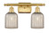 Ballston Two Light Bath Vanity in Satin Gold (405|516-2W-SG-G559-5ME) Ballston Two Light Bath Vanity in Satin Gold (405|516-2W-SG-G559-5ME)