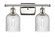 Ballston Two Light Bath Vanity in Polished Nickel (405|516-2W-PN-G559-5SDY)