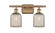 Ballston Two Light Bath Vanity in Brushed Brass (405|516-2W-BB-G559-5ME)